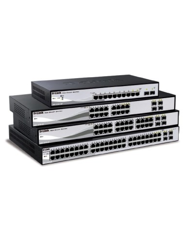 D-Link DGS-1210-48 switch di rete Gestito L2 Nero