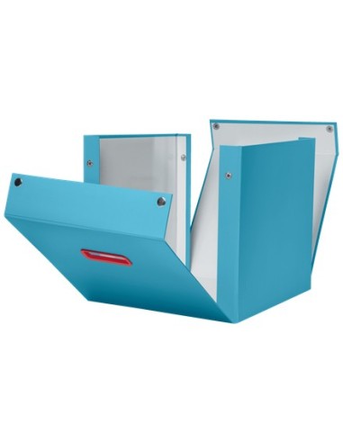 Leitz Click & Store Armadietto portaoggetti Rettangolare Faesite, Polipropilene (PP) Blu