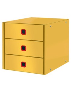 Leitz Click & Store Cosy scatola per la conservazione di documenti Faesite, Polipropilene (PP) Giallo