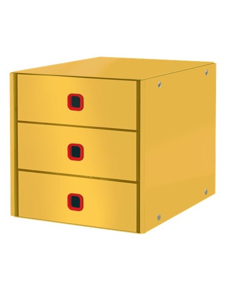 Leitz Click & Store Cosy scatola per la conservazione di documenti Faesite, Polipropilene (PP) Giallo