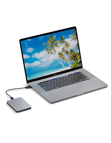 Seagate Lacie Mobile Drive disco rigido esterno 2 TB USB tipo-C 3.2 Gen 1 (3.1 Gen 1) Argento