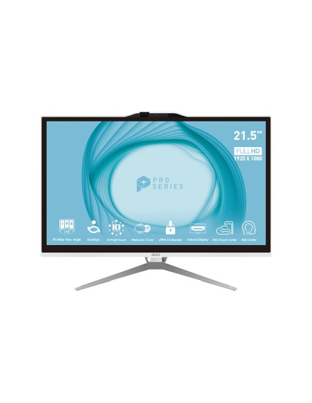 MSI Pro AP222T 13M-073IT Intel® Core™ i3 i3-13100 54,6 cm (21.5") 1920 x 1080 Pixel PC All-in-one 8 GB DDR4-SDRAM 512 GB SSD
