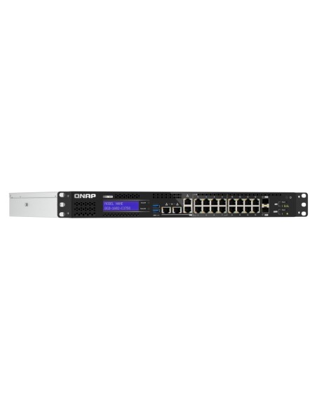 QNAP QGD-1602-C3758-16G switch di rete Gestito L2 2.5G Ethernet (100 1000 2500) Nero, Grigio