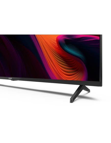 Sharp 55" 4K Ultra HD LED Google TV 139,7 cm (55") Smart TV Wi-Fi Nero