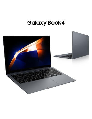 Samsung Galaxy Book4 Laptop, Intel® Core™ i5-1335U, 16GB RAM, 512GB SSD, 15.6" Super AMOLED, Windows 11 Home, Gray