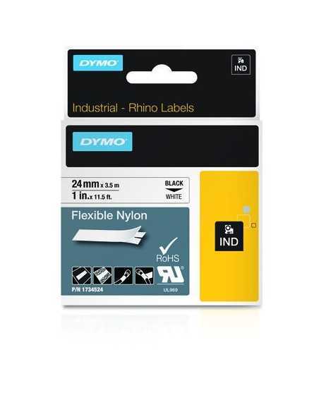 Dymo NASTRO DA 24X3.5M NYLON D1 RHINOPRO 1734524 0071701121868 MATERIALE DI CONSUMO