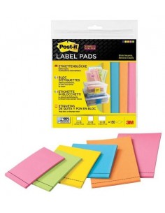 3M Post-it CF6BLOCCH. ETICHETTE MISTE (150ETI) 2900-M6EU 27715A 0051141325095 ETICHETTE
