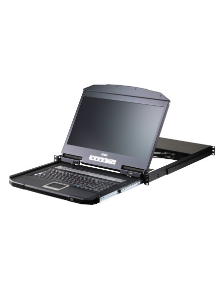 ATEN CL3116 switch per keyboard-video-mouse (kvm) Montaggio rack Nero