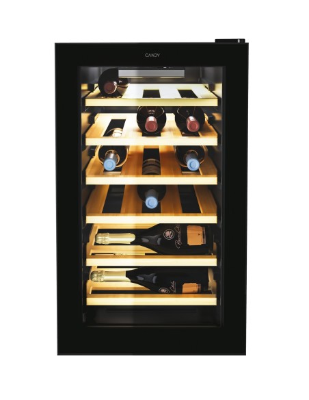 Candy CWC 021 ELSP NF Cantinetta vino con compressore Libera installazione Nero 21 bottiglia bottiglie