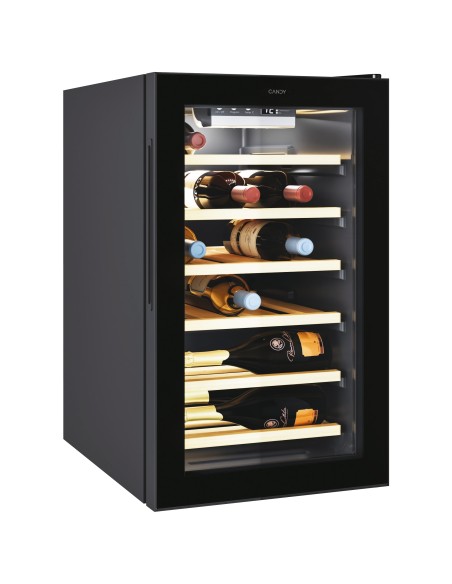 Candy CWC 021 ELSP NF Cantinetta vino con compressore Libera installazione Nero 21 bottiglia bottiglie