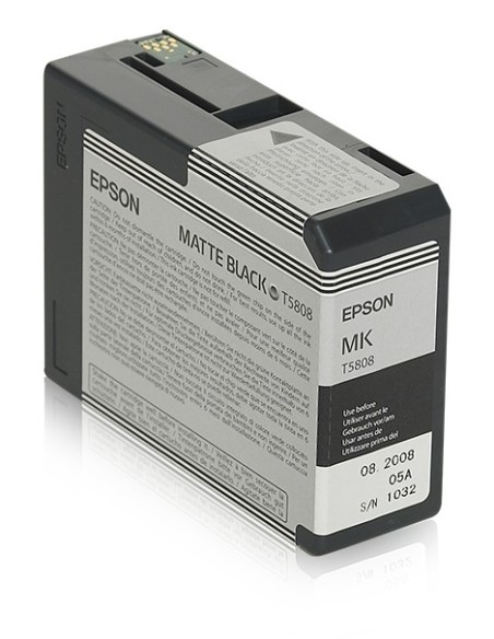 Epson T58080N cartuccia d'inchiostro 1 pz Originale Nero opaco