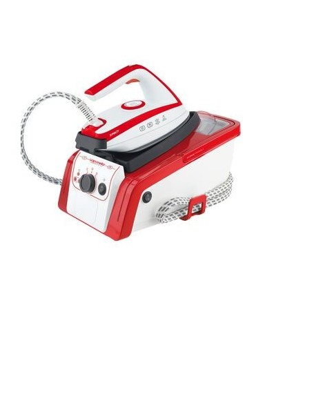 Polti Silence Friendly 8.80 1,2 L Piastra in Ceramica Rosso, Bianco