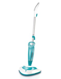 Polti SV100 Scopa a vapore 0,5 L 900 W Blu, Bianco