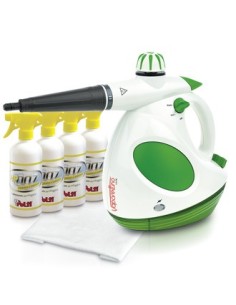 Polti Vaporettino Lux Kit Pulitore a vapore portatile 0,5 L 1000 W Verde, Bianco