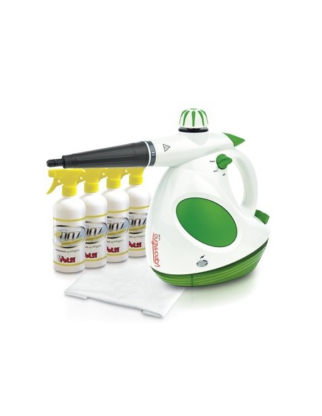 Polti Vaporettino Lux Kit Pulitore a vapore portatile 0,5 L 1000 W Verde, Bianco