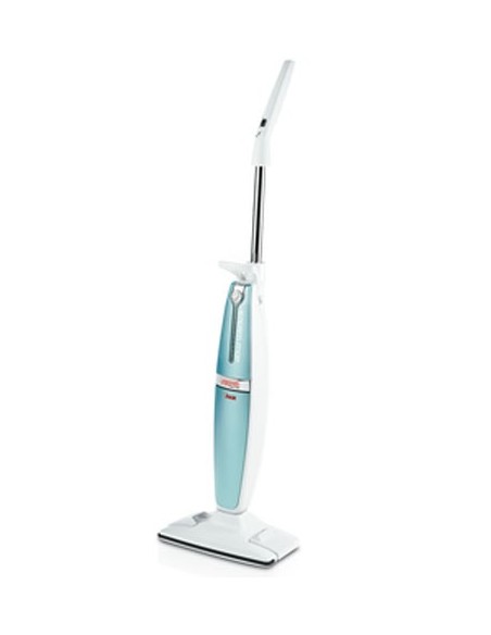 Polti Turbo Mop Scopa a vapore 0,6 L 800 W Blu, Bianco