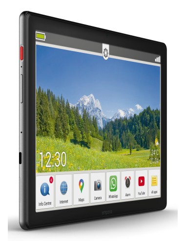 Emporia emporiaTABLET 4G LTE-FDD 32 GB 25,6 cm (10.1") 802.11b Android 11 Nero