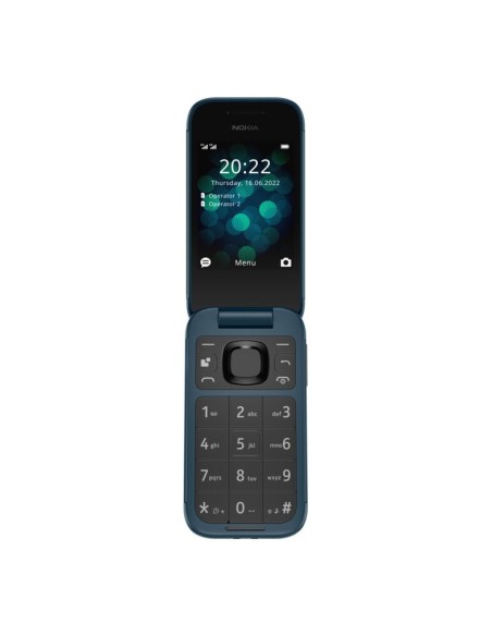 HMD Nokia 2660 Flip 7,11 cm (2.8") 123 g Blu Telefono cellulare basico