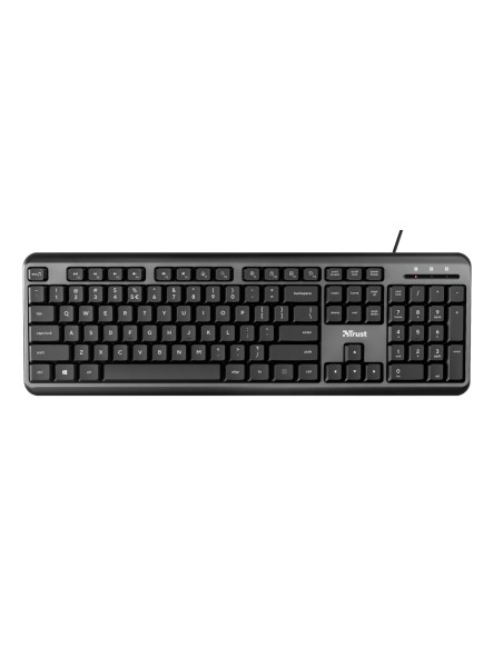 Trust ODY tastiera Universale USB Italiano Nero