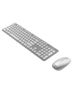 ASUS W5000 Wireless Keyboard and Mouse Set tastiera Mouse incluso Universale RF Wireless Bianco 2