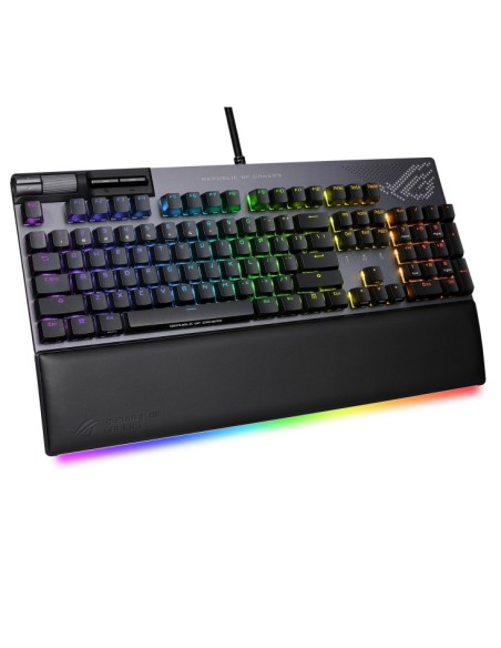 ASUS ROG Strix Flare II Animate tastiera Gaming USB Nero, Grigio
