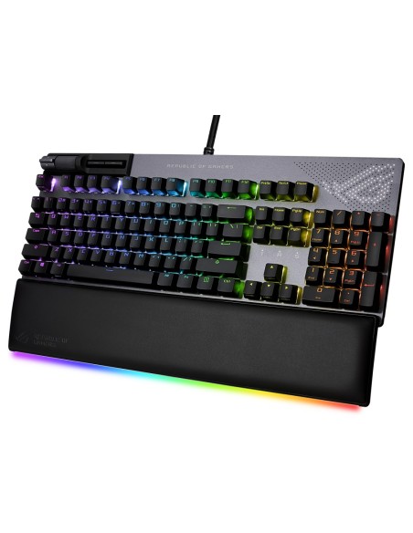 ASUS ROG Strix Flare II Animate tastiera Gaming USB Nero, Grigio