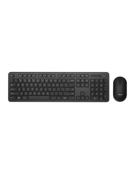 ASUS Wireless Keyboard and Mouse Set CW100 tastiera Mouse incluso Universale RF Wireless Nero
