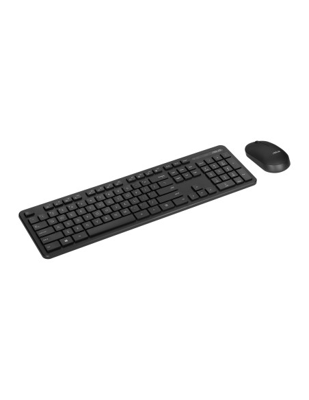 ASUS Wireless Keyboard and Mouse Set CW100 tastiera Mouse incluso Universale RF Wireless Nero
