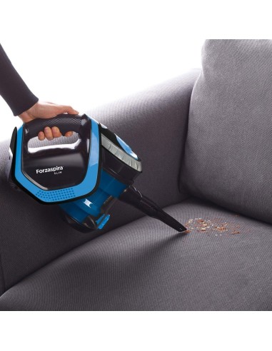 Polti SR100 aspirapolvere senza filo Nero, Blu Senza sacchetto