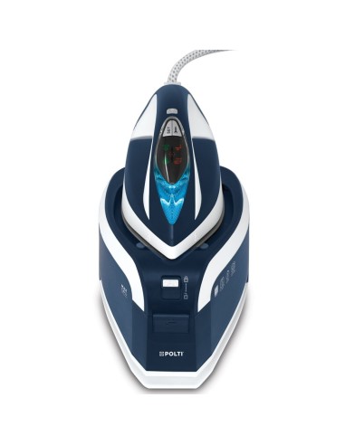 Polti Vaporella Express VE30.10 2200 W 1,6 L Piastra in Ceramica Blu, Bianco
