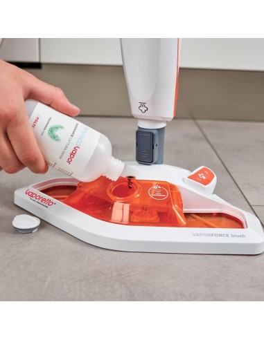 Polti PTEU0273 Pulitore a vapore Scopa a vapore 0,3 L 1500 W Arancione, Bianco