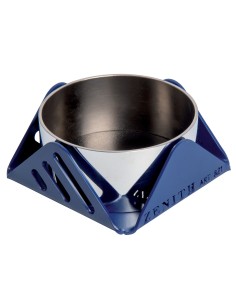 Zenith 821 dispenser di fermagli Blu, Argento Metallo, Gomma, Acciaio