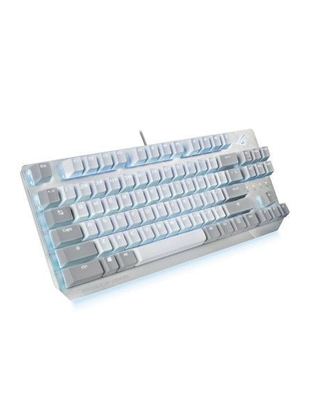ASUS ROG Strix Scope NX TKL Moonlight White tastiera Gaming USB QWERTY Italiano Bianco