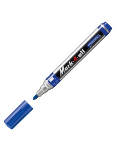 STABILO Mark-4-all marcatore permanente Punta tonda Blu 1 pz 2