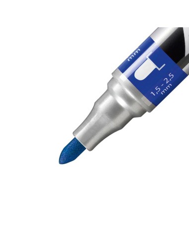 STABILO Mark-4-all marcatore permanente Punta tonda Blu 1 pz