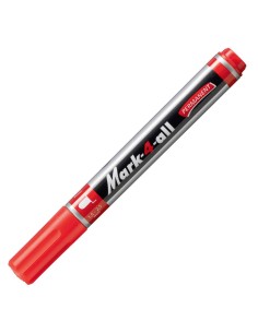STABILO Mark-4-all marcatore permanente Tipo di punta Rosso 1 pz