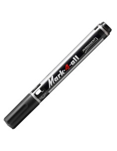 STABILO Mark-4-all marcatore permanente Punta tonda Nero 1 pz