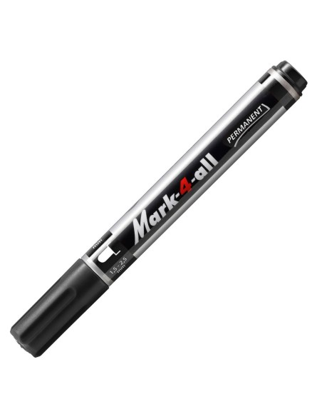 STABILO Mark-4-all marcatore permanente Punta tonda Nero 1 pz