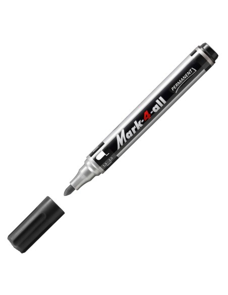STABILO Mark-4-all marcatore permanente Punta tonda Nero 1 pz