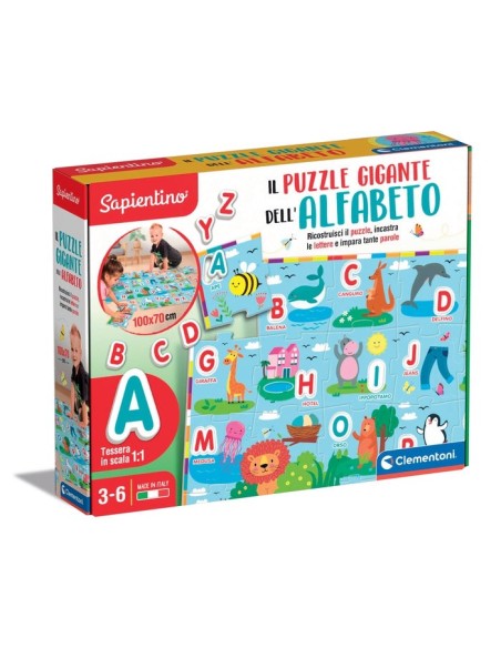 Clementoni 16437 puzzle Puzzle di contorno 24 pz Studio