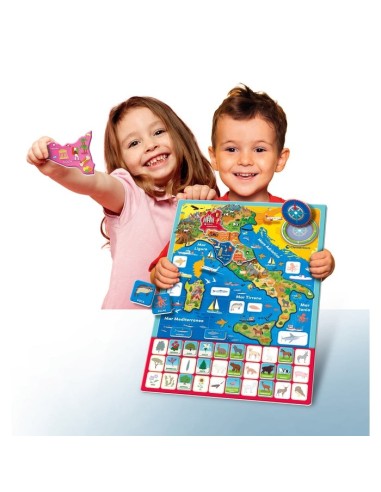 Clementoni Geo-puzzle magnetico Italia