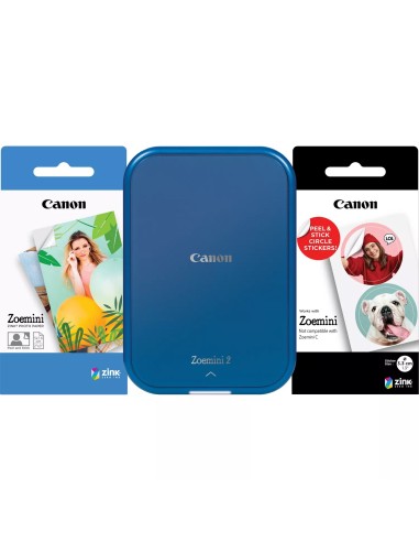 Canon Zoemini 2 stampante per foto ZINK (inchiostro zero) 313 x 500 DPI 2" x 3" (5x7.6 cm)