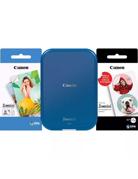 Canon Zoemini 2 stampante per foto ZINK (inchiostro zero) 313 x 500 DPI 2" x 3" (5x7.6 cm)
