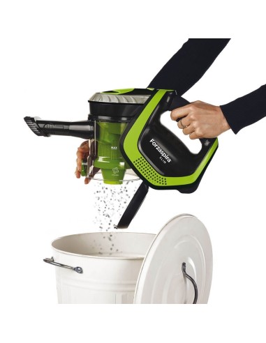 Polti Forzaspira Slim SR110 aspirapolvere senza filo Nero, Lime, Metallico Senza sacchetto