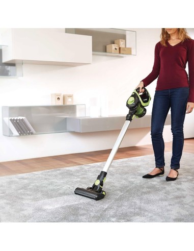 Polti Forzaspira Slim SR110 aspirapolvere senza filo Nero, Lime, Metallico Senza sacchetto