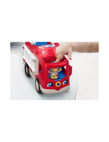 Fisher-Price Little People Camion dei Pompieri Pronti all'Aiuto