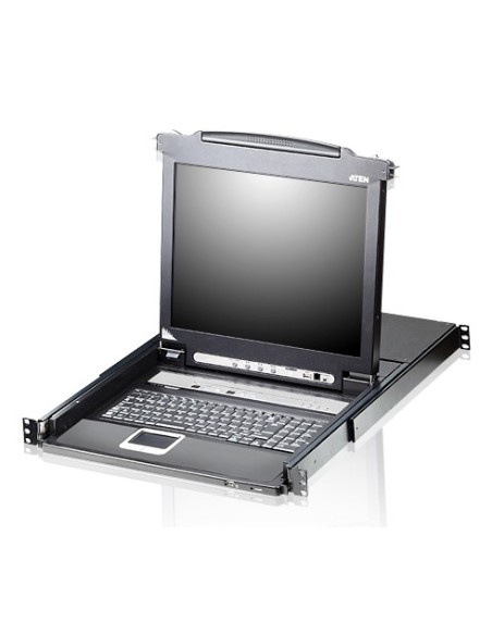 ATEN CL5708M switch per keyboard-video-mouse (kvm) Montaggio rack Nero
