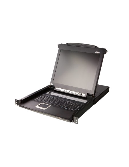 ATEN CL5708M switch per keyboard-video-mouse (kvm) Montaggio rack Nero