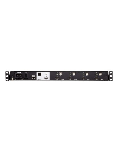 ATEN CL3884NW switch per keyboard-video-mouse (kvm) Montaggio rack Nero