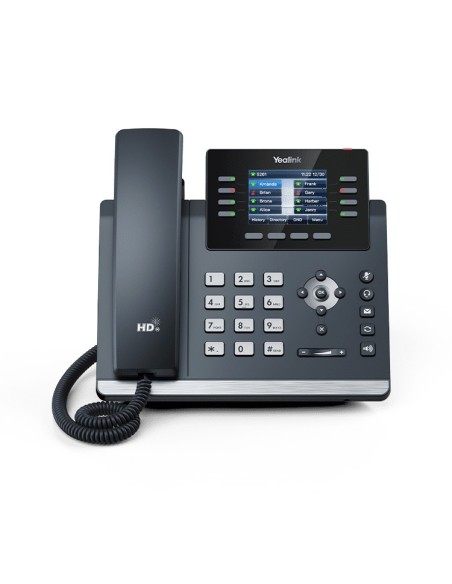 Yealink SIP-T44W telefono IP Grigio 8 linee LCD Wi-Fi